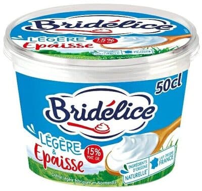 Crème Fraiche Légère & épaisse 15%MG