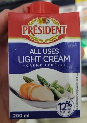 president lught cream