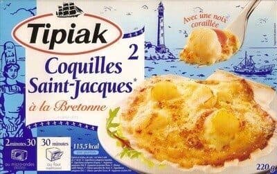 Coquilles Saint-Jacques à la Bretonne