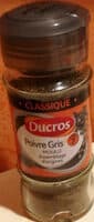 Poivre gris moulu