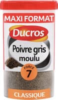Poivre gris moulu
