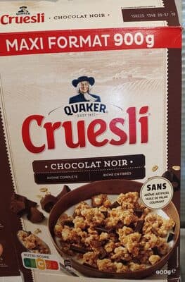 Cruesli Chocolat noir maxi format