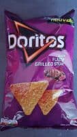 Doritos goût flame grilled steak