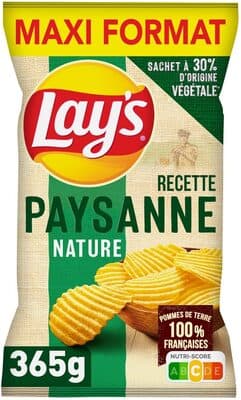 Lay's Recette paysanne nature maxi format