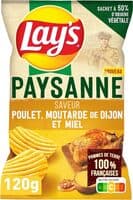 Chips paysanne saveur poulet, moutarde et miel