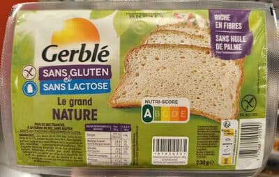 Le Grand Nature sans gluten