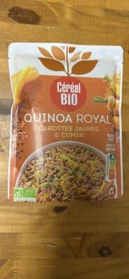 Quinoa Royal - Carottes jaunes et cumin
