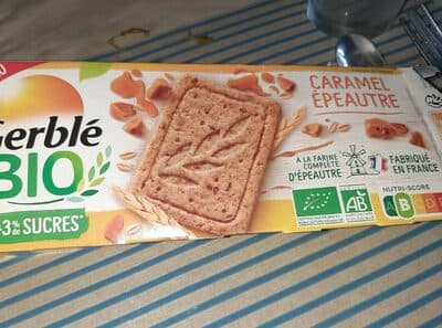 Biscuits caramel épeautre