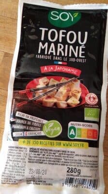 Tofu mariné à la japonaise