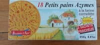18 petits pains azymes