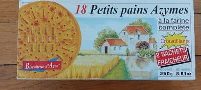 18 petits pains azymes