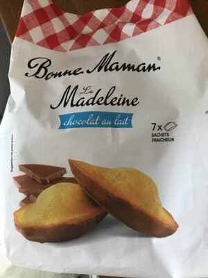 Madeleine milk chocolate