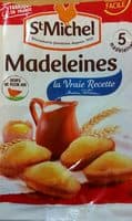Madeleines aux œufs de poules élevées en plein air