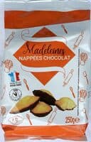 Madeleines nappées chocolat