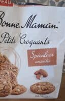Petits croquants speculoos
