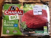 2 Steaks Hachés 5% M.G Bio
