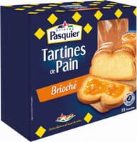 Tartines de pain Brioché