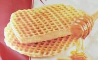 Gaufres fourrées au miel