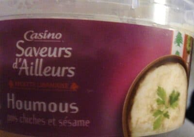 Houmous - pois chiches et sésame
