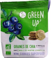Mini cookies superfood Graines de chia & myrtilles