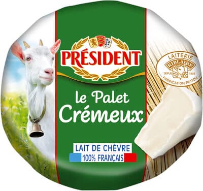 PRESIDENT PALET CHEVRE 120g