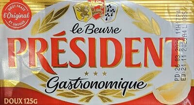 Beurre Doux (82% MG) Gastronomique