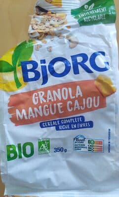 Granola Mangue Cajou