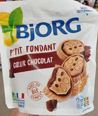 P’tit fondant coeur chocolat