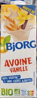 Boisson avoine vanille