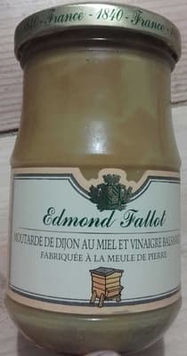 Moutarde de Dijon au miel et vinaigre balsamique