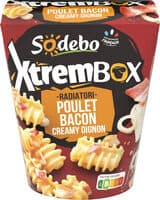 Xtrembox radiatori poulet bacon