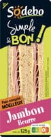 Simple et bon complet jambon beurre