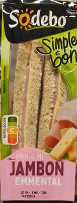 Sandwich Simple & Bon ! - Jambon Emmental