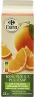 100% pur jus orange sans pulpe