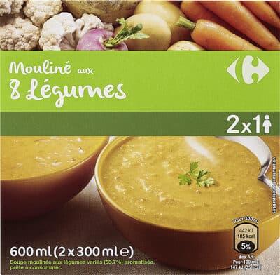 Mouliné aux 8 Légumes