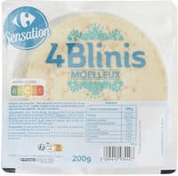4 Blinis Moelleux