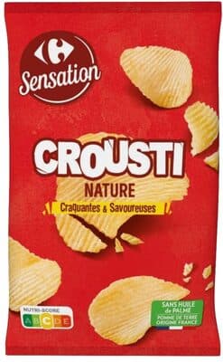 CROUSTI NATURE Craquantes & Savoureuses