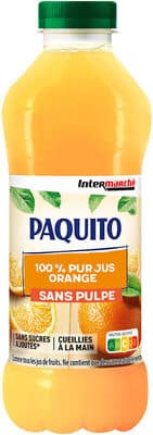 Pj orange sans pulpe pet 1l
