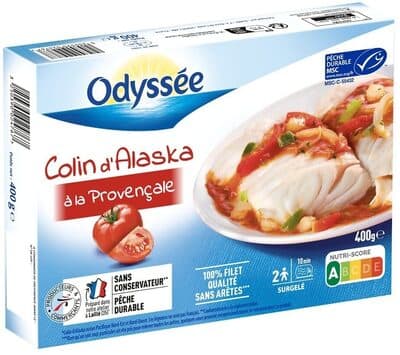 Colin d'Alaska à la provençale MSC 400g