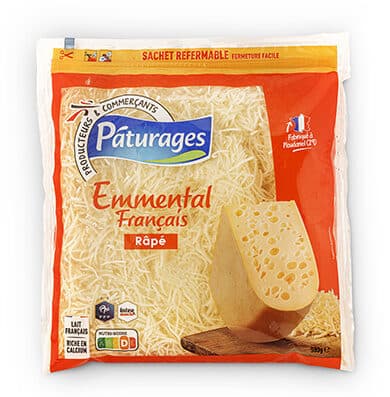 Emmental français râpé