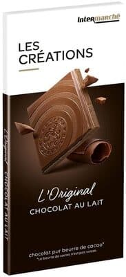 Tablette dégustation Chocolat au lait - 100g