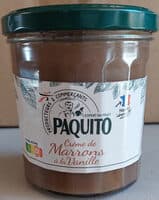 Crème de marrons à la vanille