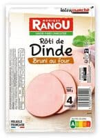 Roti de dinde sup 4t 160g