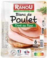 Blanc de poulet sup dore au four 6tr 240g