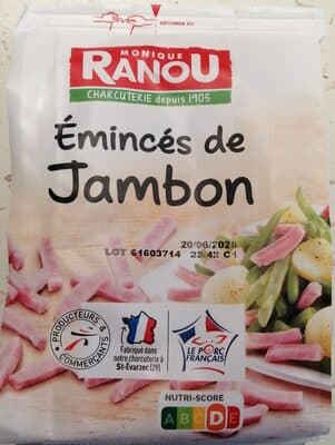 Emincés de jambon