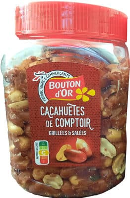 Cacahuètes de comptoir grillées & salées