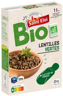 Lentilles vertes bio 500g