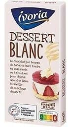 Tablette dessert chocolat blanc - 180g