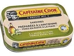 Sardines à l'huile d'olive BIO 115g
