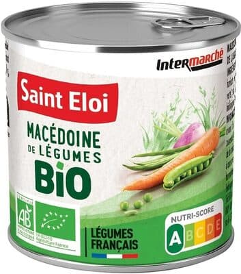 Macédoine de légumes BIO - Bocal 446 mL